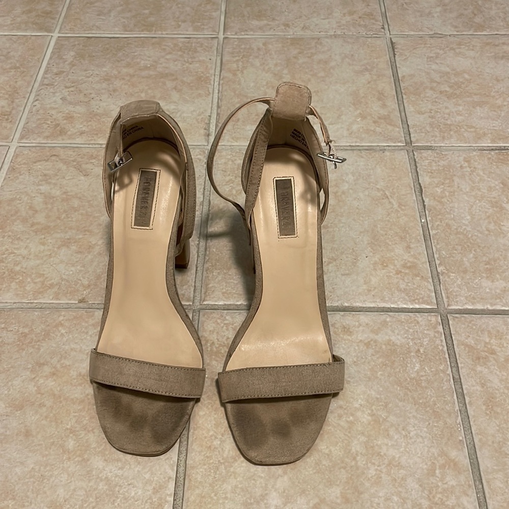 beige forever 21 heels